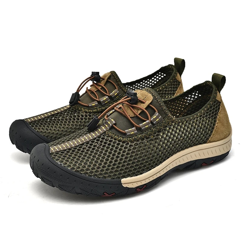 Andningsbara herrloafers med slip-on-design – Jules