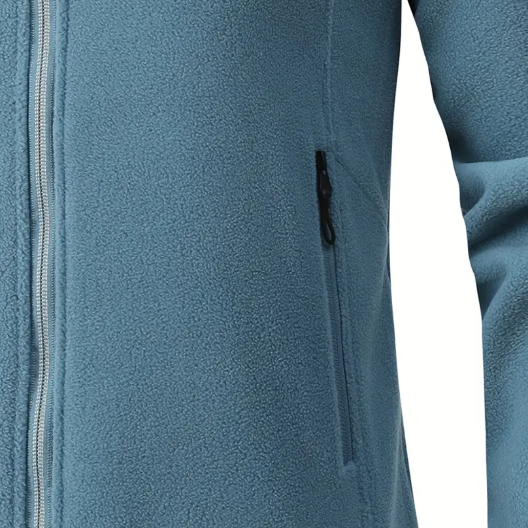 Dam outdoorfleecejacka, varmt fodrad med plyschfoder – Liv