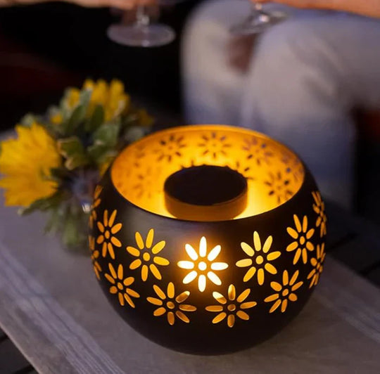Lampa med blommor och doftspridare – Fleuris