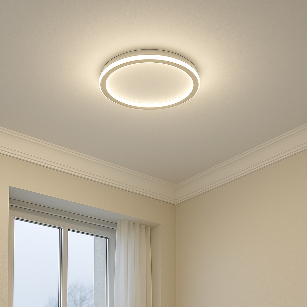 NordGlow | Dimbar LED-taklampa i skandinavisk stil