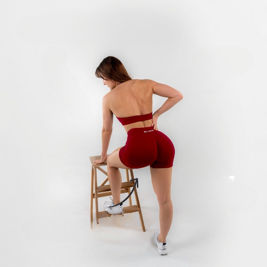3-delat push-up-sportset – Ilana | Omedelbart lyft! för den perfekta passformen