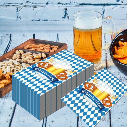 Pappersservetter (120 stycken) – WiesnServus Oktoberfest 2026