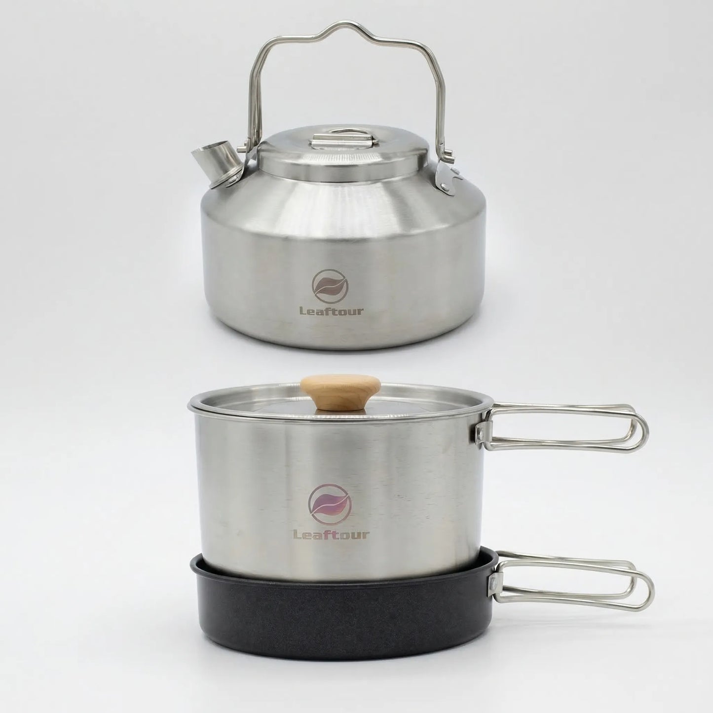 3-Piece Outdoor Camping Cookware Set - Treklume