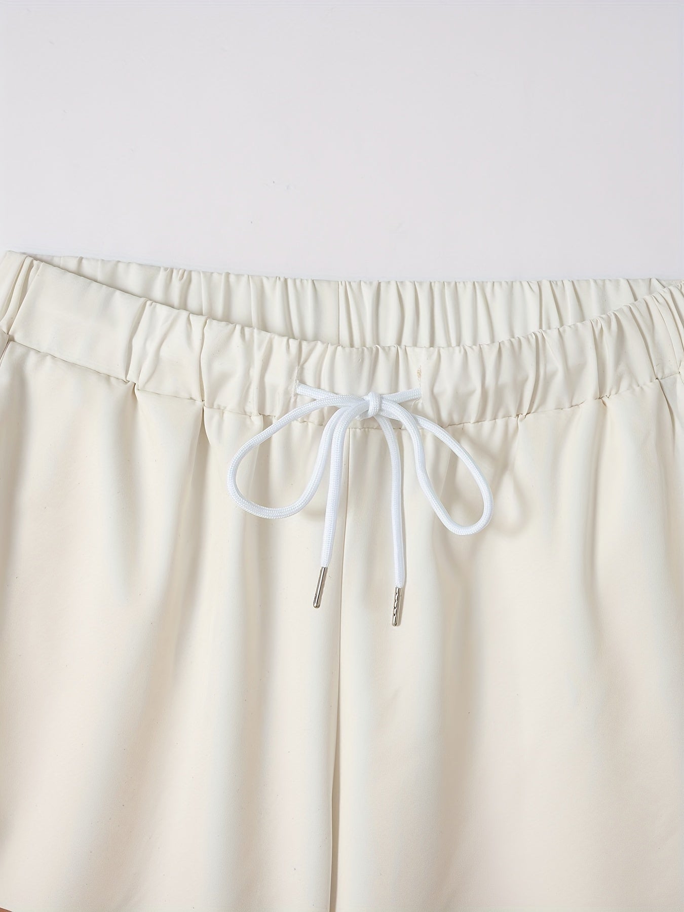 Tvådelad set med randig tryck kortärmad tröja och shorts - Mateo