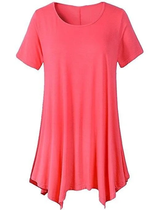 Loose Fit Dam T-shirt med korta ärmar – Taryn