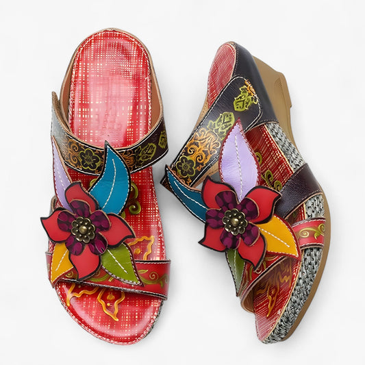 Boho-sandaler för damer med flätade remmar – BohoStep Dolly
