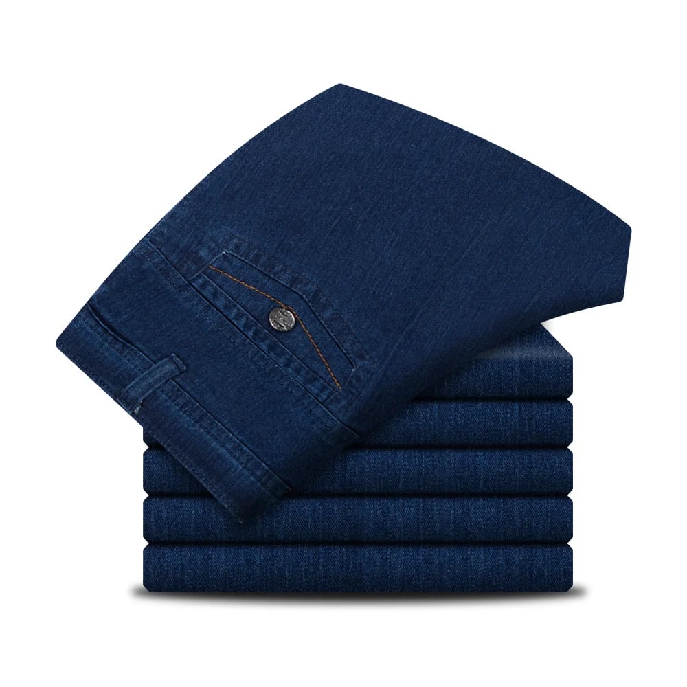 Herrjeans med hög midja och raka ben – Tobias