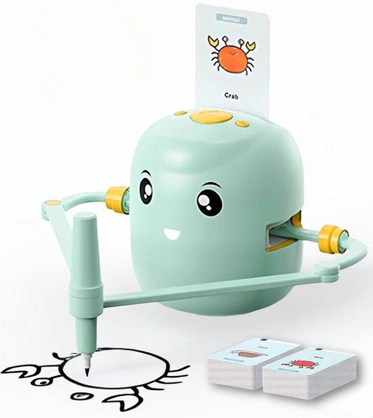Tecknarrobot med läromedel – Kreativt tecknande för barn