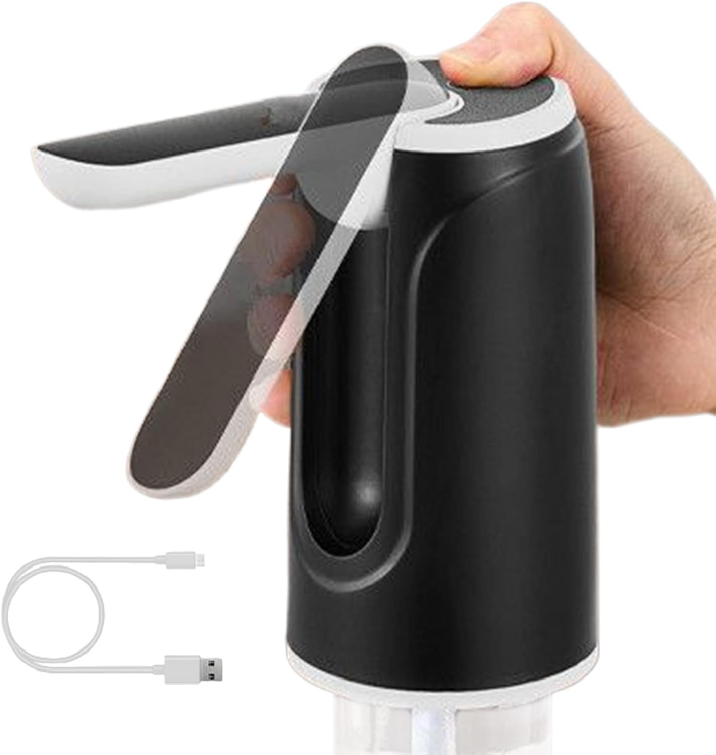 Bärbar vattendispenser, uppladdningsbar via USB – Hydravo (1+1 GRATIS)