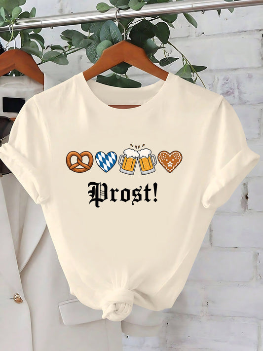 Damernas kortärmade t-shirt - Anneliese Oktoberfest 2026