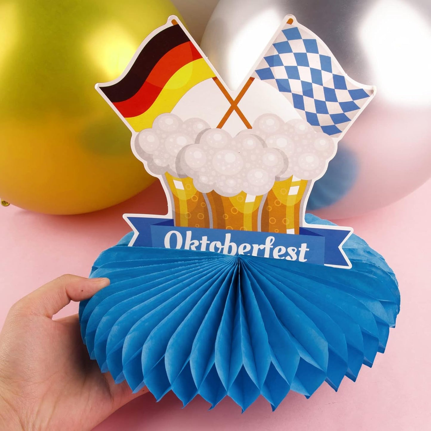 Borddekoration i vaxduk, 3-pack – FestGlädje Oktoberfest 2026