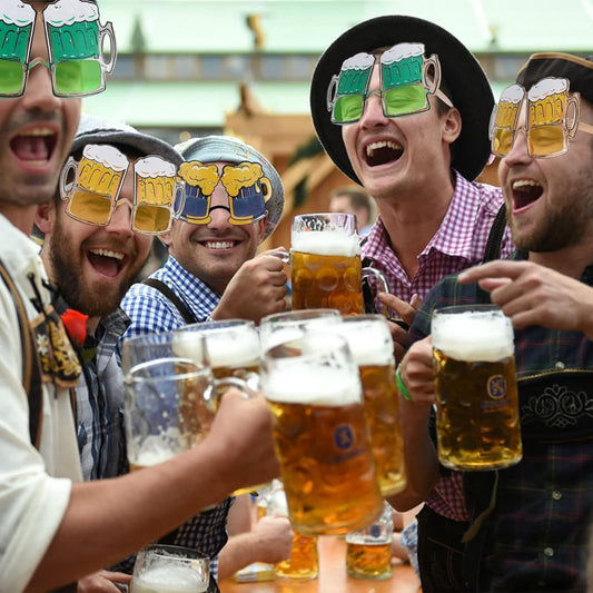 Festglasögon (9-pack) - GaudiBrillen Oktoberfest 2026