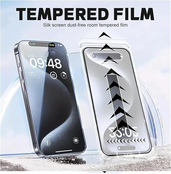 3-i-1 iPhone skärmskydd - iShield dataskydd