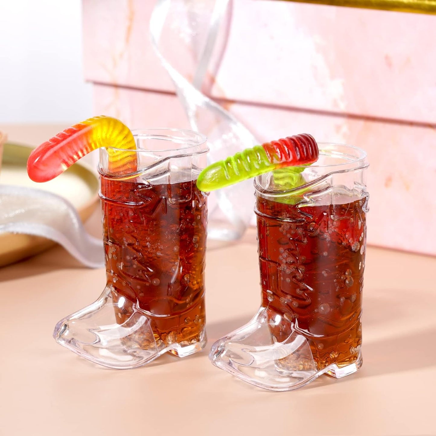 Shotglas i cowboyboots (30-pack, 30 ml) – BootsProst Oktoberfest 2026
