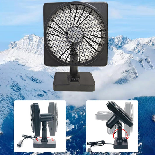12V USB-luftcirkulator för bilens luftkonditionering, kylfläkt med 360° rotation (1+1 GRATIS) – Aurovent
