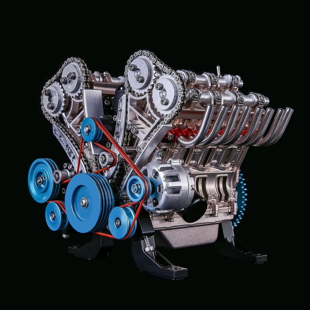 Motorblock-ornament för bilälskare - TorqueV8