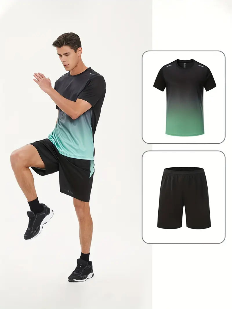 Tvådelat andningsbart herrsportset – Jarek (Köp 1, få 1 gratis)