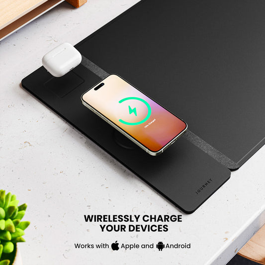 Trådlöst uppladdningsbart skrivbordspad - ChargePad Flex