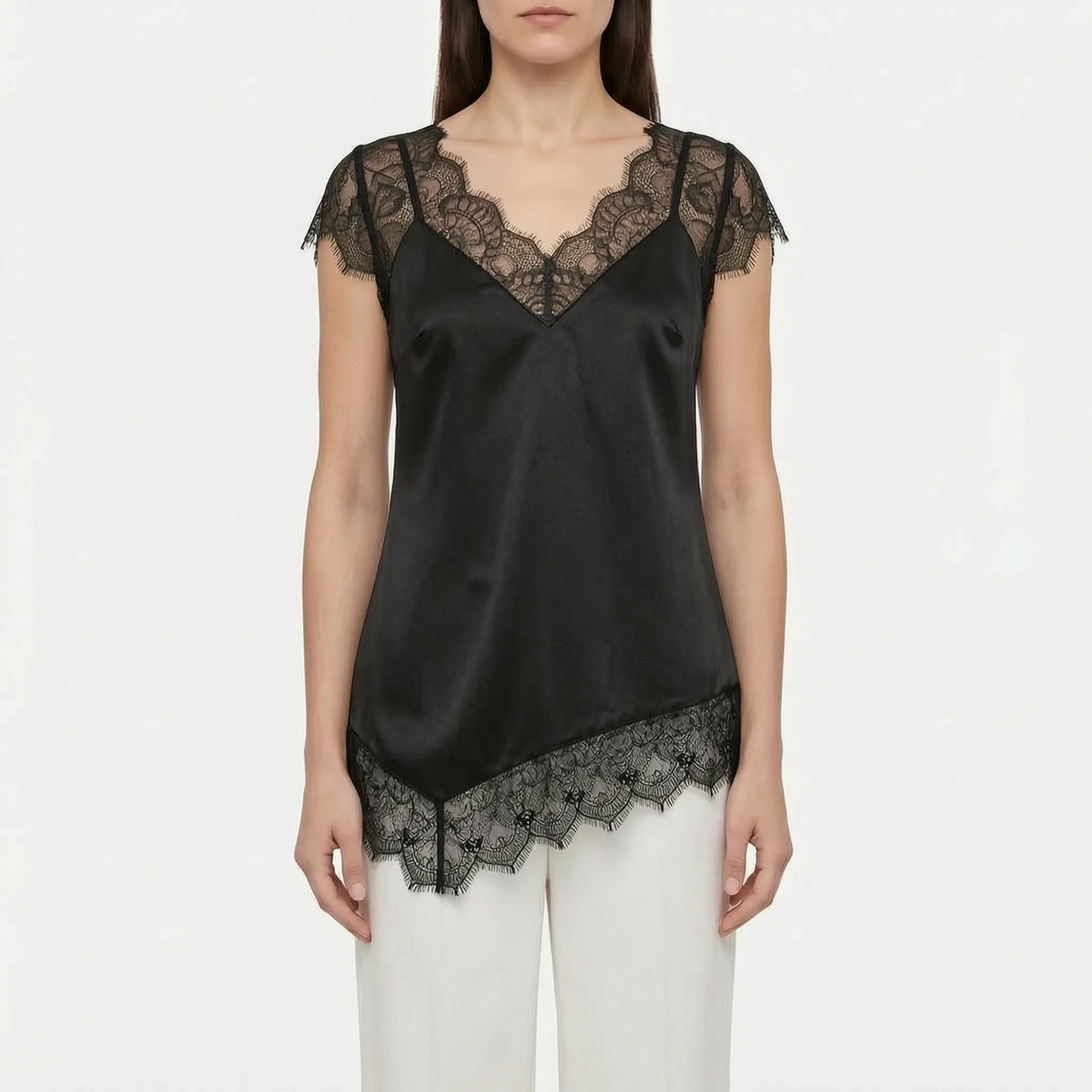 Asymmetrical Elegant Top - Connie