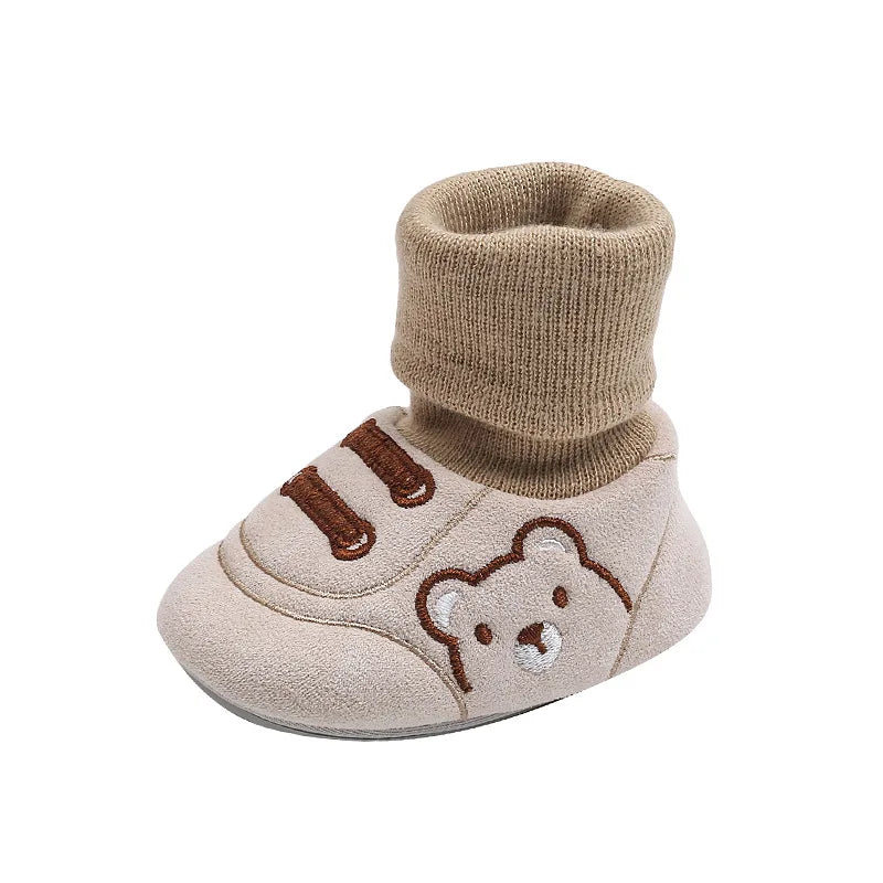 Bekväma och halkfria sockor med skor för småbarn - TinySteps