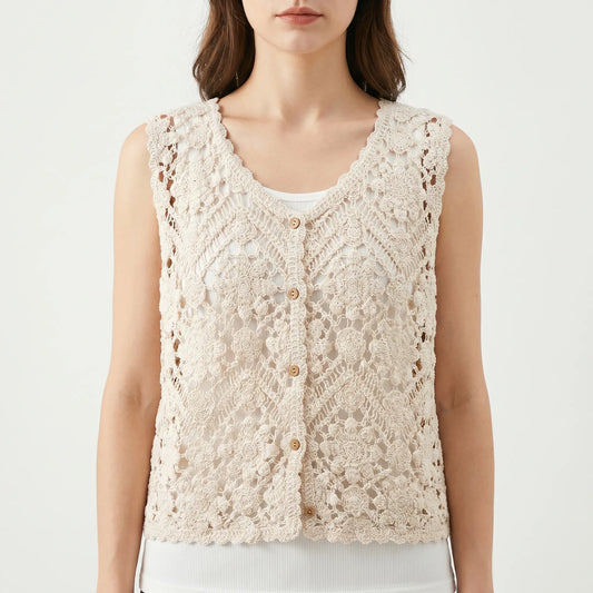 Boho Style Summer Vest - Jana