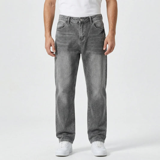 Casual Herenjeans Met Natuurlijke Taille - Wendell