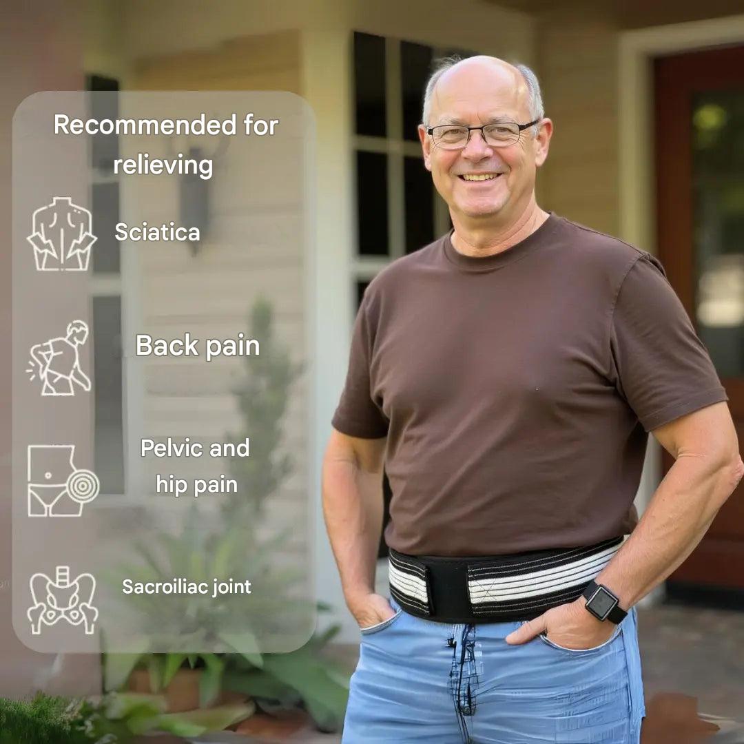 Rygghållare vid ryggsmärtor och ischias – SpineRelief CoreBelt