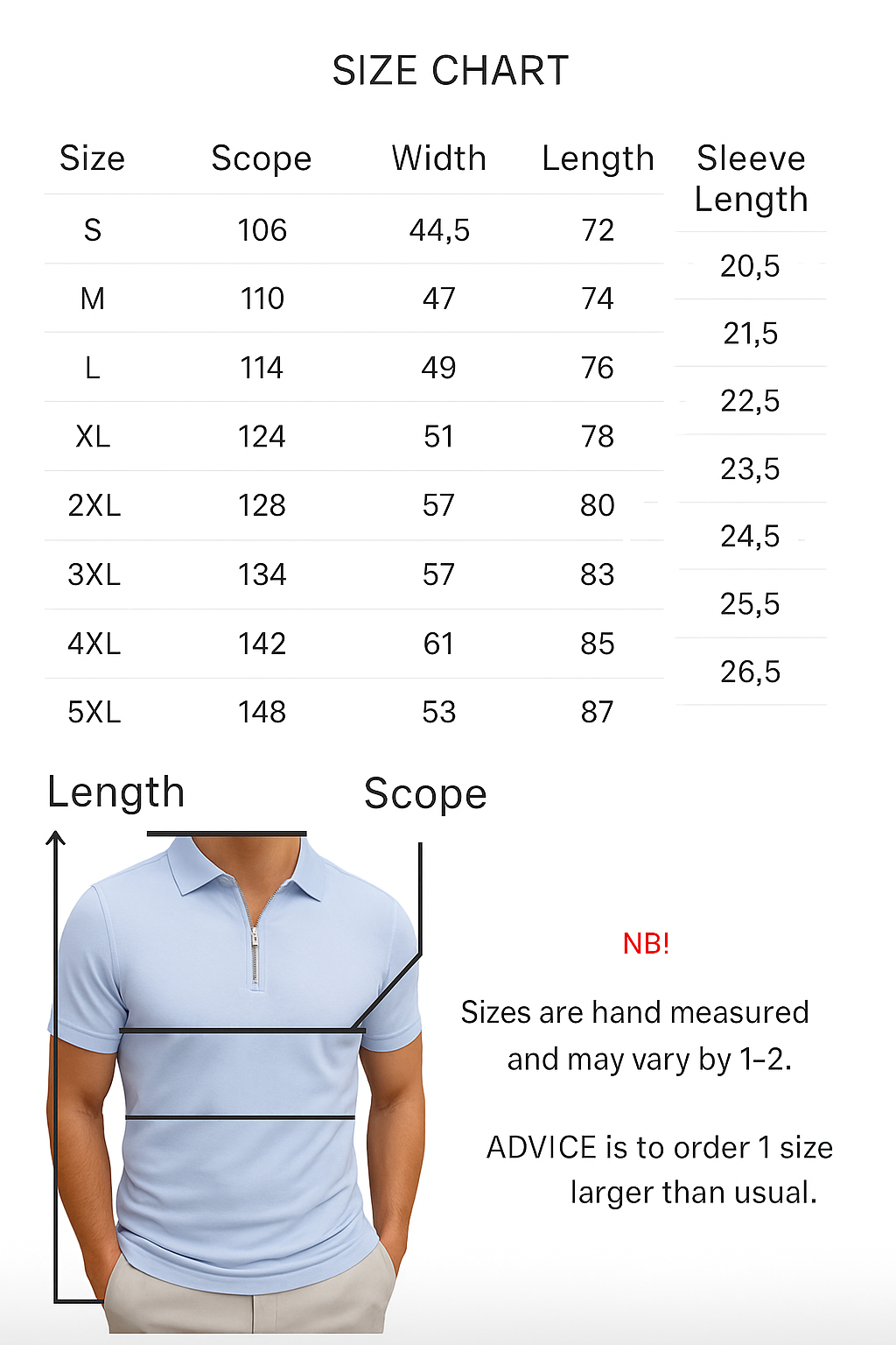 VestoZip™ Herrpolo – modern slim fit-polo med dragkedja (Köp 1, få 1 gratis)
