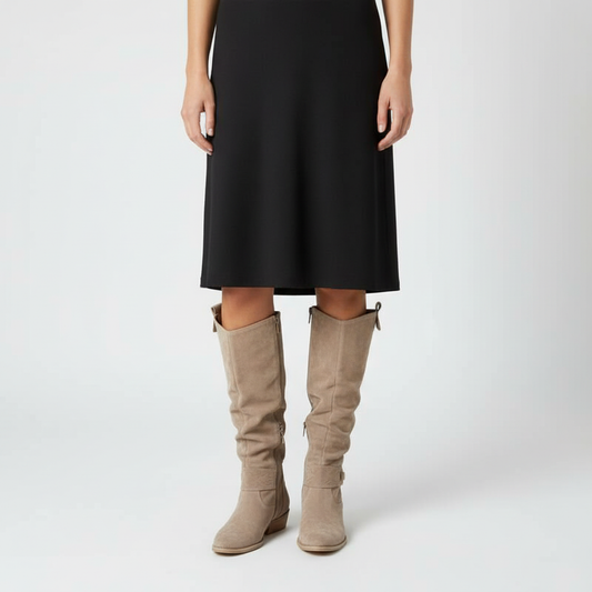 Damenstiefel Aus Kunstsuède - Laura