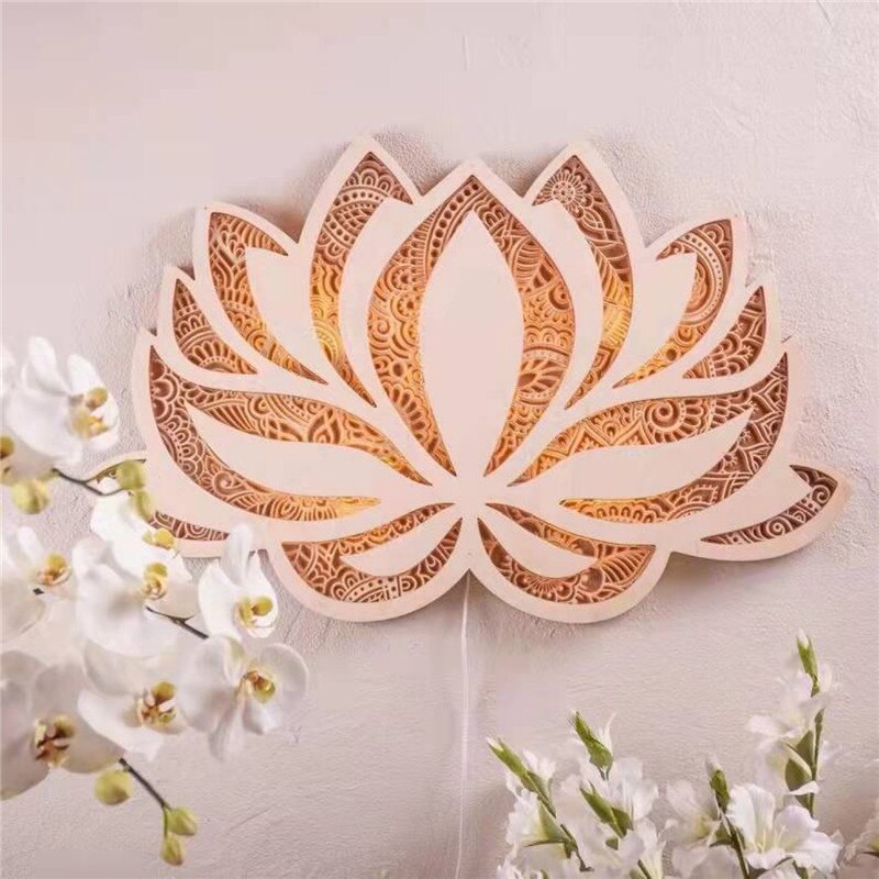Decorative Lotus Wall Lamp - Lotusyne