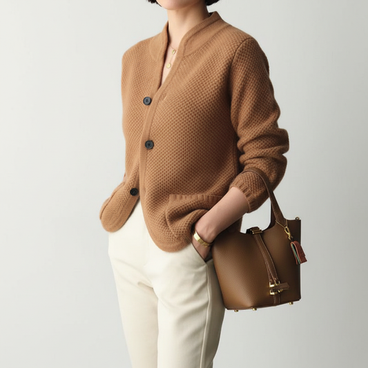 Figurbetonter Strickcardigan - Tanya