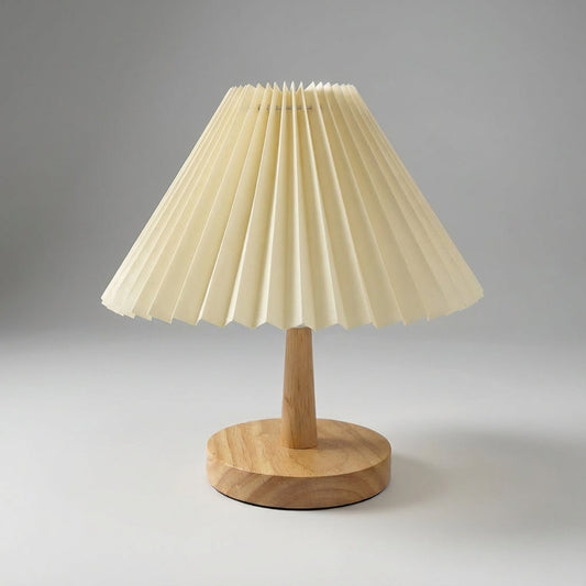 Foldable Pleated Table Lamp - Flarozi