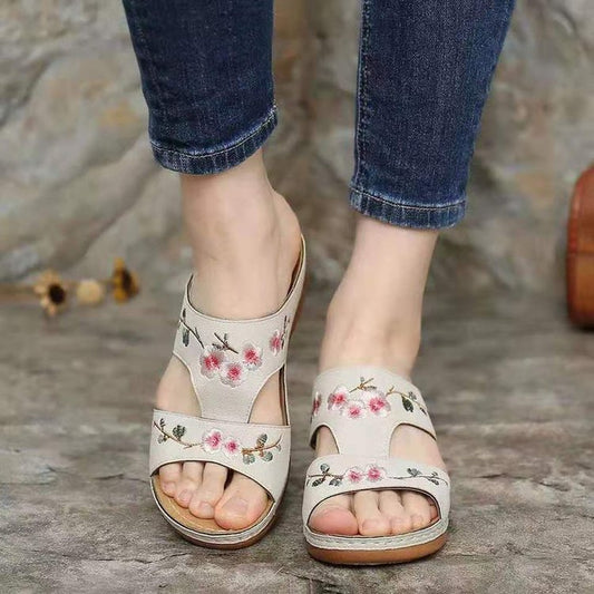 Orthopediska blommor-sandaler för kvinnor – Florina