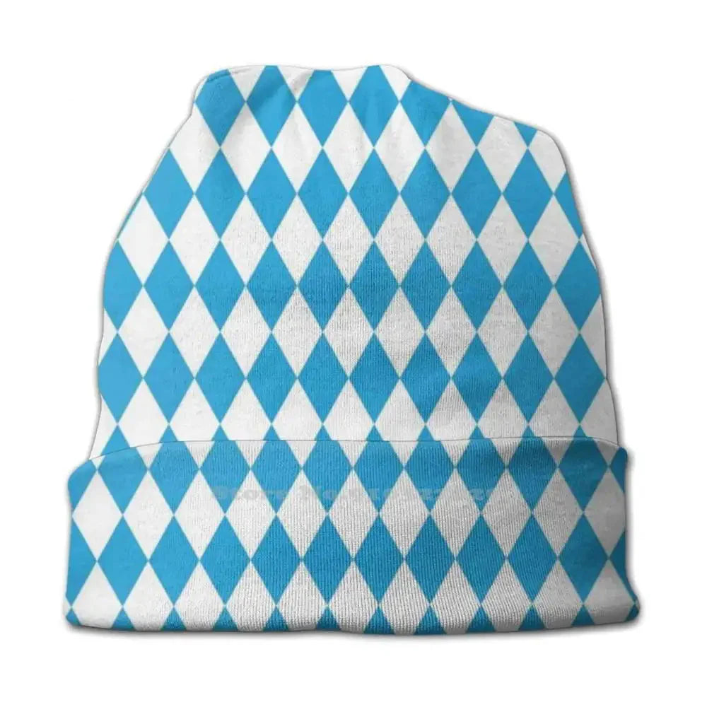 Beanie med rombmönster – WiesnBean Oktoberfest 2026