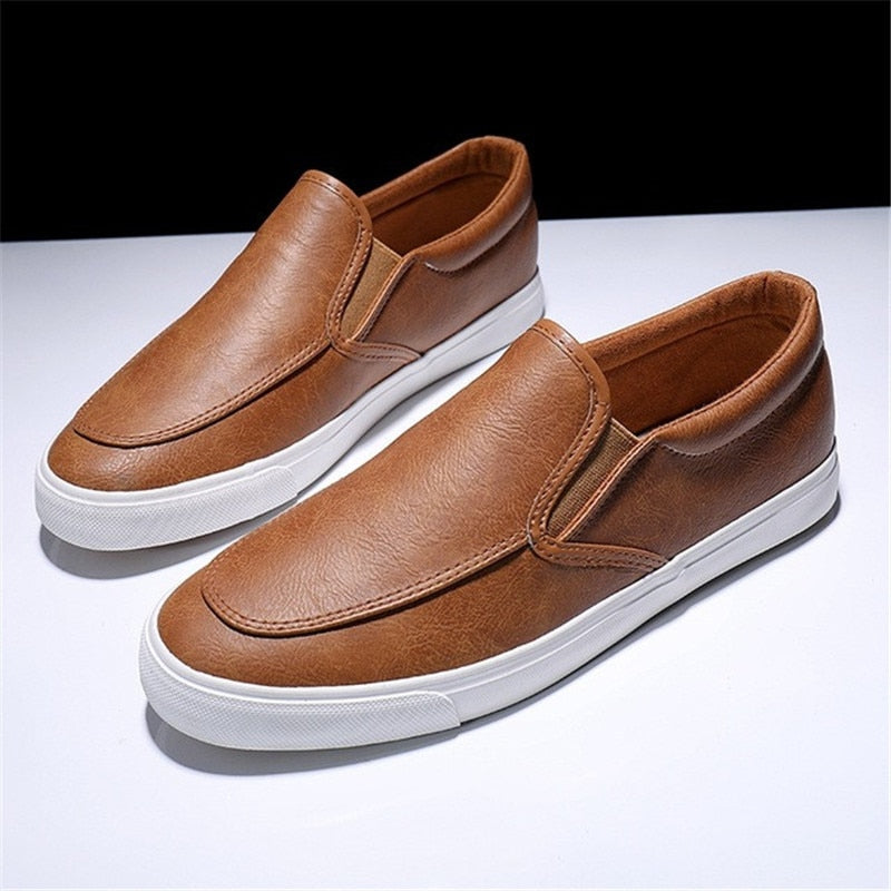 Herr slip-on i läder – Jonas