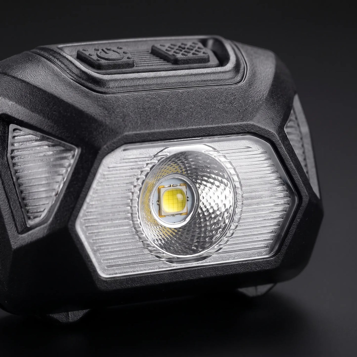Justerbar Pannlampa Med LED - Visiqor