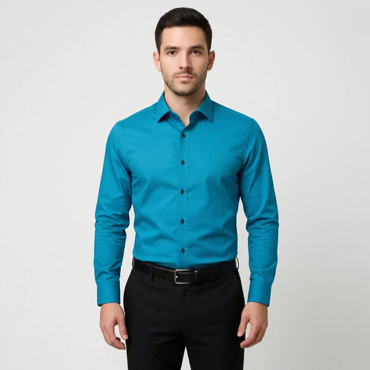 Langarm Slim Fit Hemd - Kian