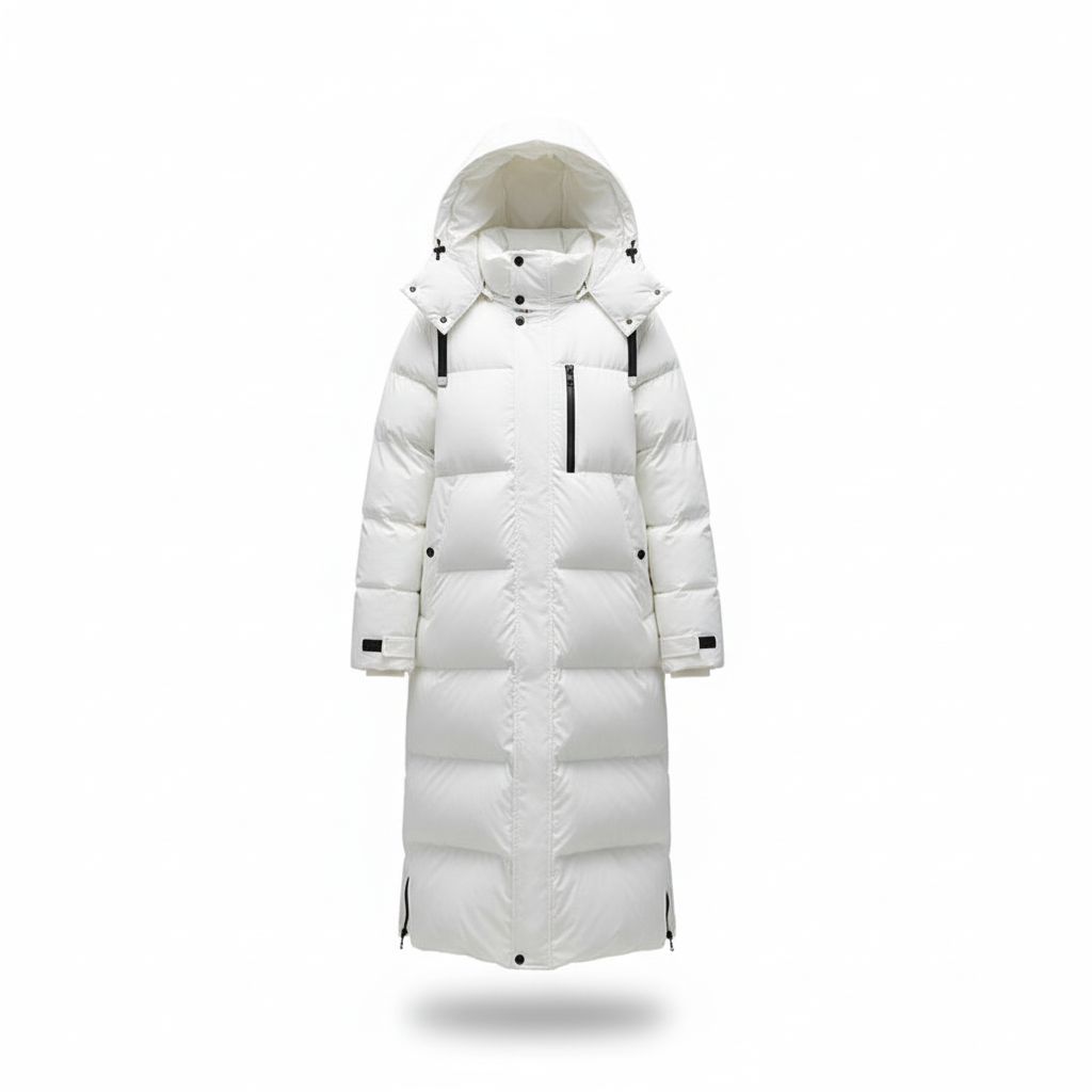 Lange Daunenjacke - Annalena