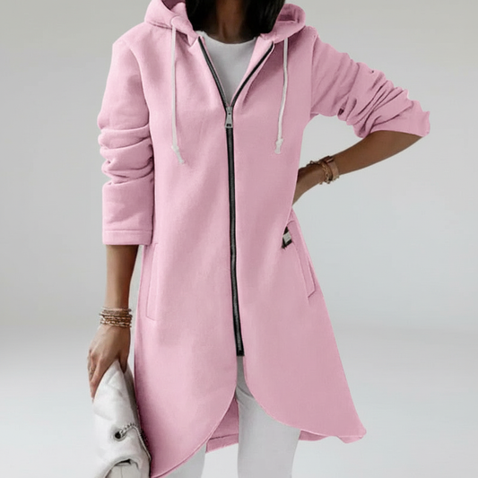 Lange Weste Mit Kapuze - Emma