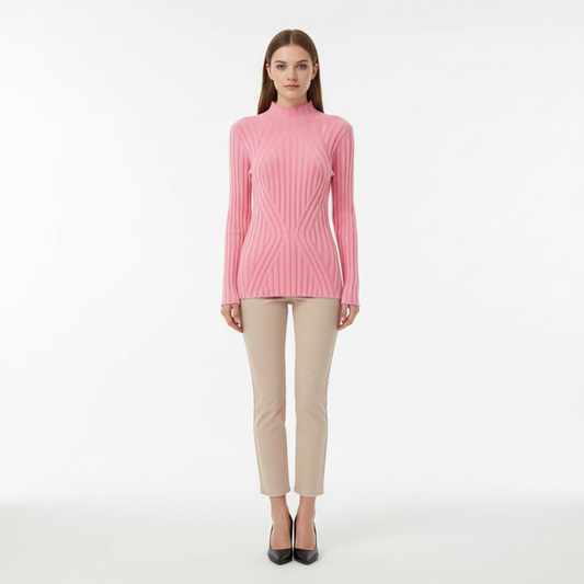 Langer Strickpullover - Lilly