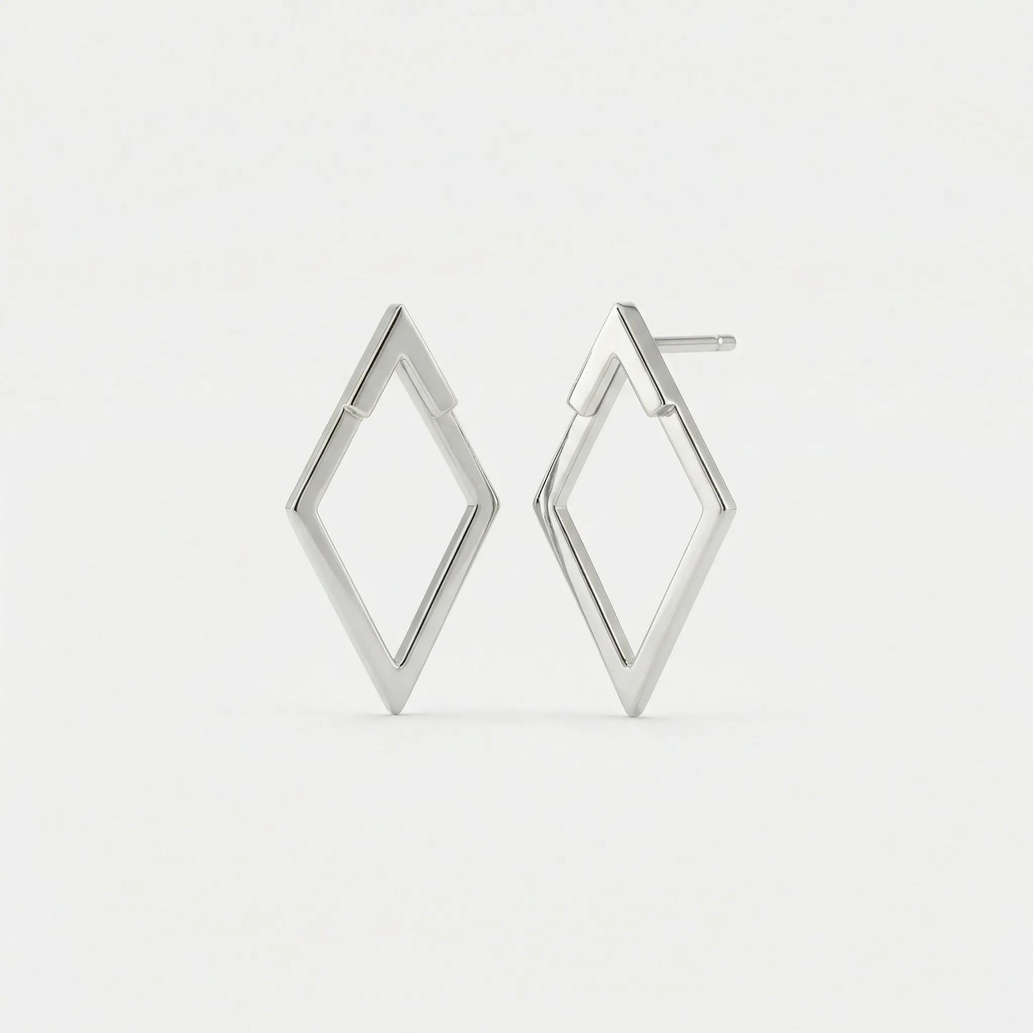 Leichte Doppelteil Ohrstecker - Paula