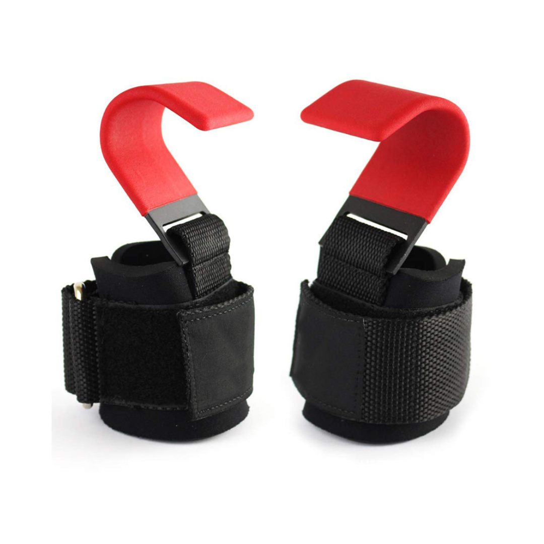 Lyftkrokar med justerbart handledsband - GripMax