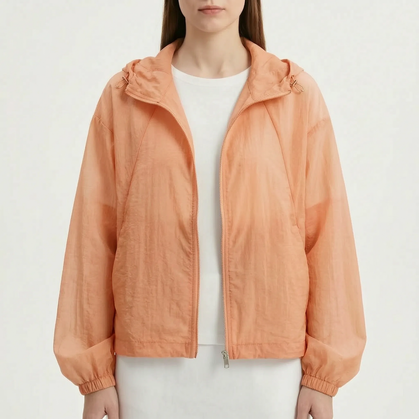 Lightweight Hooded Windbreaker - Kathryn