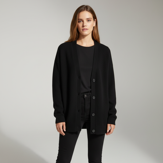 Lockeres Kaschmir-Weste - Alina