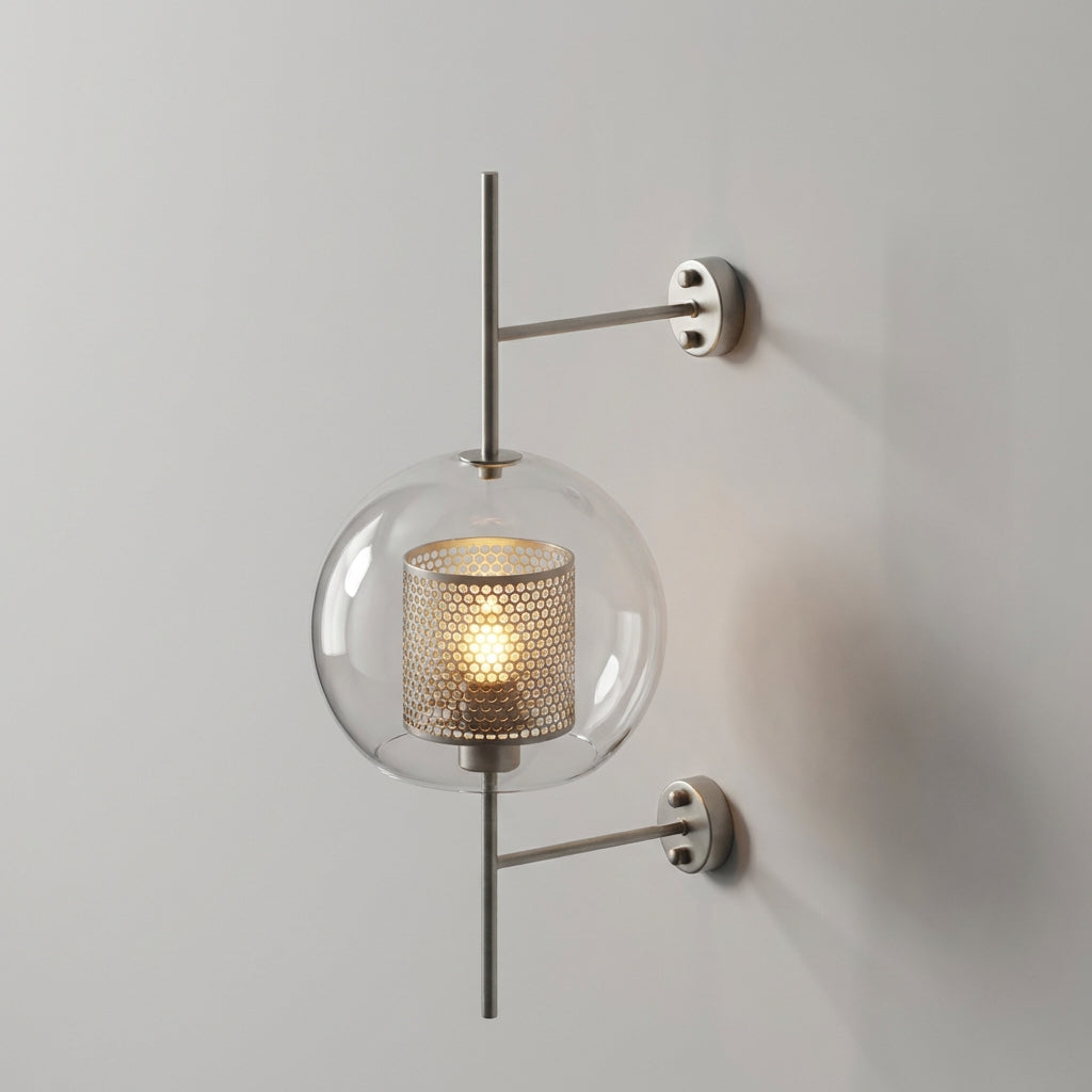 Modern Glass Wall Sconce - Glasierra