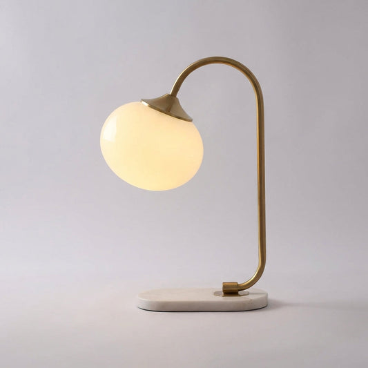 Modern Rounded Table Lamp - Melluma