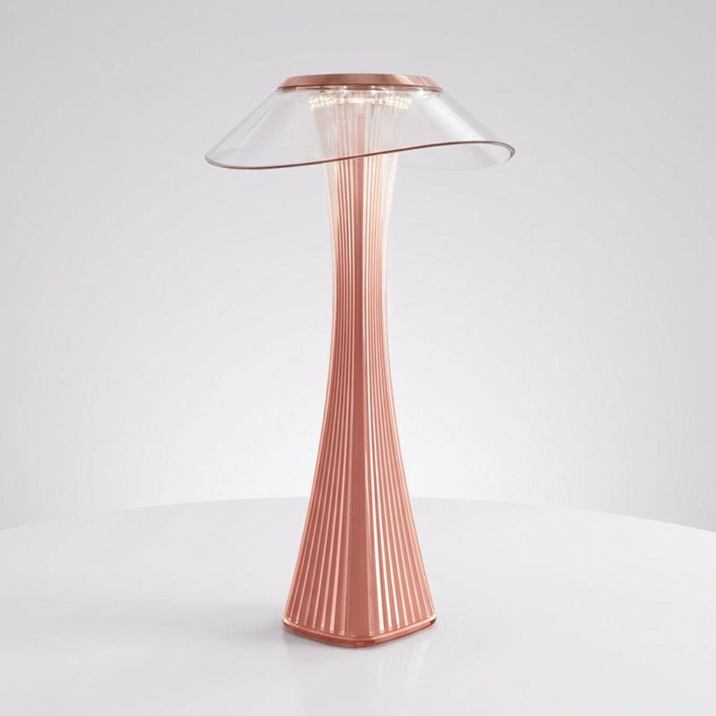 Modern Sculpted Accent Lamp - Eclarae