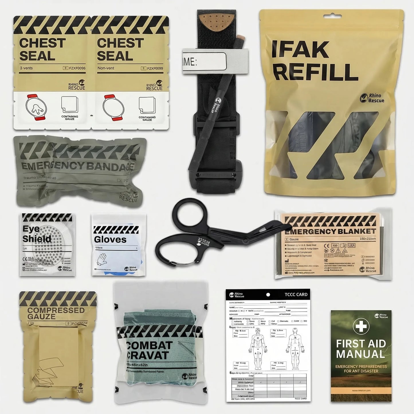 Modular Tactical Trauma Supply Kit - Tacticare
