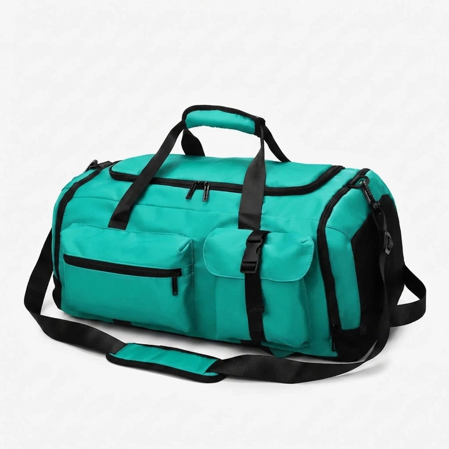 Multi-Pocket Sports Duffle - Pauline