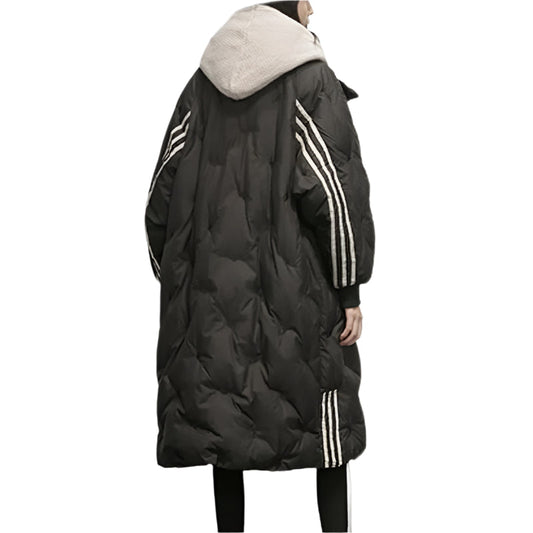 Oversized Quilted Coat For Women - Kimberly